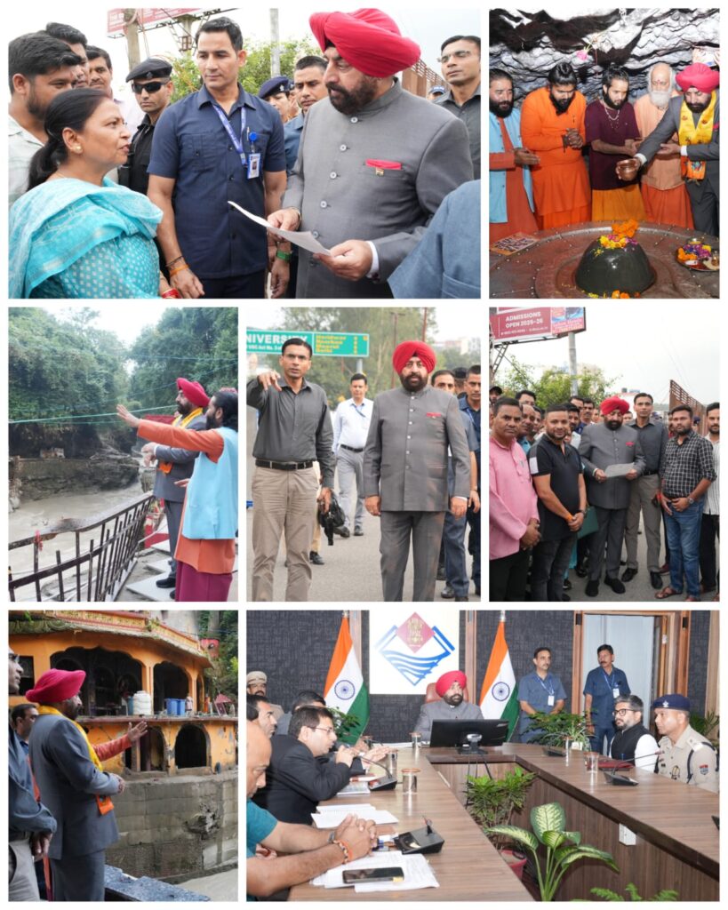 राज्यपाल ने किया आपदा प्रभावित क्षेत्रों का दौरा, जिला प्रशासन के साथ बैठक कर राहत और पुनर्निर्माण कार्यों की जानकारी ली।