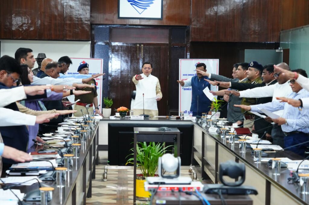 मुख्यमंत्री धामी ने किया ‘‘सतर्कता-हमारी साझा जिम्मेदारी’’ थीम पर आधारित जन जागरूकता कार्यक्रम का शुभारंभ।