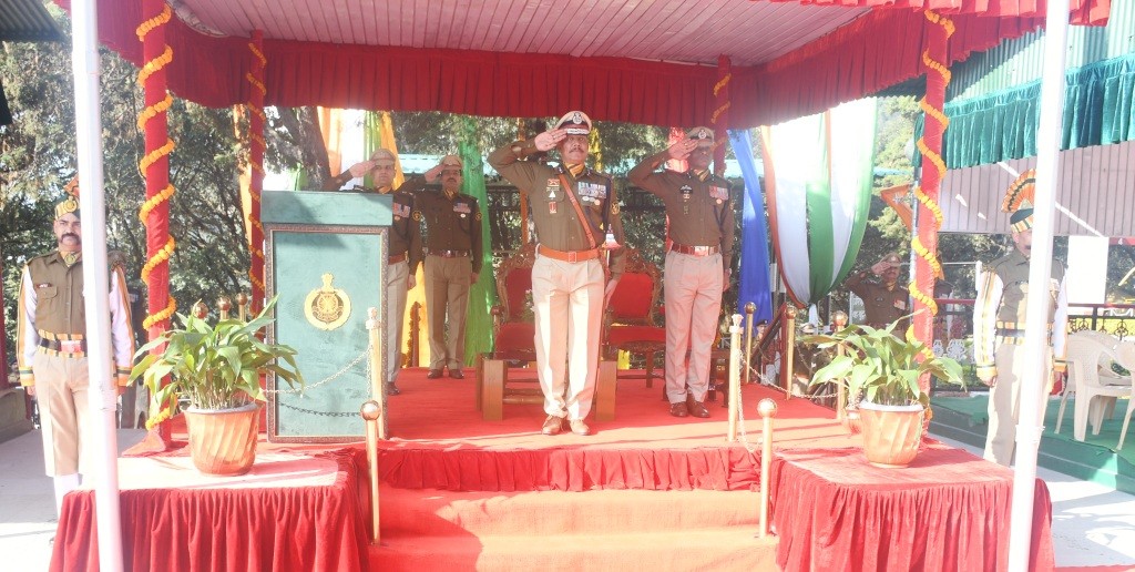 ITBP अकादमी में बल का 64वां स्थापना दिवस धूमधाम से मनाया गया।