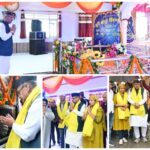 लंढौर गुरुद्वारा में आयोजित 109वें सालाना दीवान कार्यक्रम में शामिल हुए कैबिनेट मंत्री गणेश जोशी।